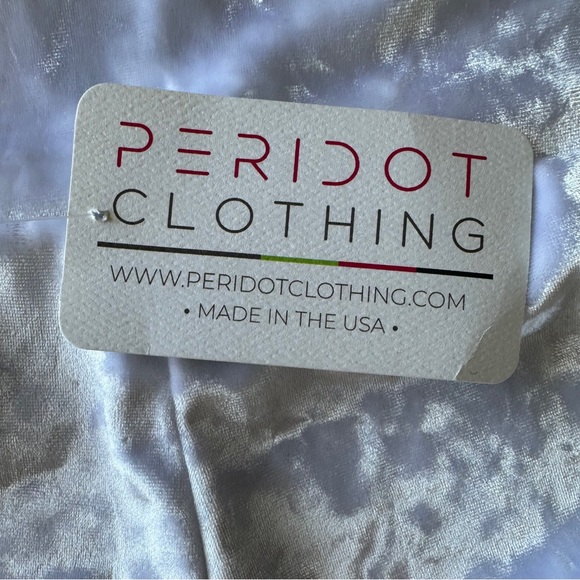 White Velvet Booty Shorts - Picture 3 of 4